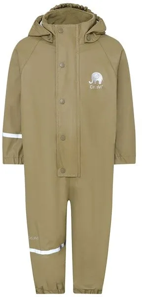 CeLaVi Regndress Basic Khaki - Størrelse 70
